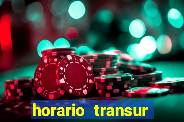 horario transur roleta santos dumont juiz de fora